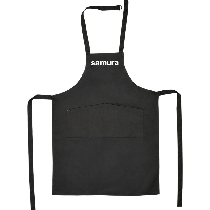Фартук большой, чёрный SAMURA SAP-01B SAP-01B/A