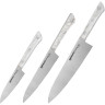 Набор из 3-х ножей SAMURA HARAKIRI SHR-0220AW/K