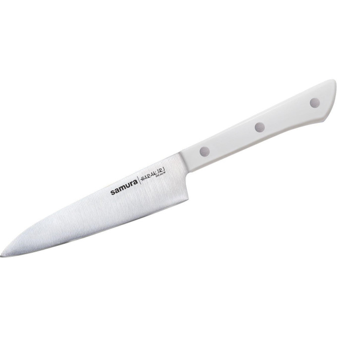 Универсальный нож SAMURA HARAKIRI 120 мм, стойкая сталь, ABS пластик SHR-0021W/K